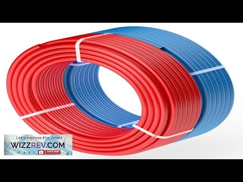 VEVOR PEX Pipe 1 2 Inch 2 x 100 Feet Length PEX A Flexible