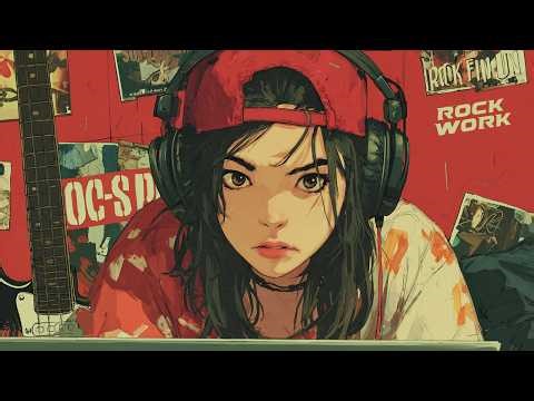 Deep Work Rock | Instrumental Focus Music for Coding, Studying & Productivity