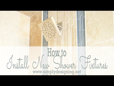 How to Install New Shower Fixtures
