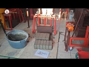 Making Rib Blocks (Slab Blocks) Using a Stamper | TL Store Mould Demo
