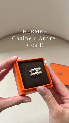 こんなの初めて見た👀！入手困難なHERMES新作リング💍🍊 #shorts #hermes #エルメス #アクセサリー