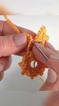 Pretty Crochet Flower #elenarugalstudio #crochet