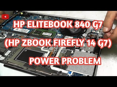 HP 840 g7 power problem | HP ZBOOK Firefly 14 G7 no display