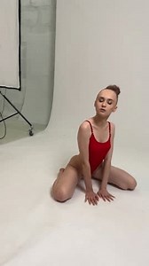 Model Poses Elegantly Red Swimsuit On Stock Footage Video (100% Royalty-free) 3637186199 | Shutterstock