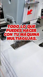 Tipos de prensatelas que puedes hacer con tu máq. multiagujas #costura #maquinasdecoser #accesorios