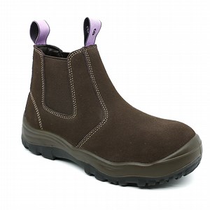[Hot Item] Slip-on Elastic Sided Lady Steel Toe Safety Boot