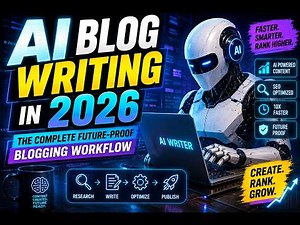 AI Blog Writing in 2026: The Complete Future-Proof Blogging Workflow