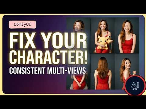 Generate Consistent Characters from a Single Image | FireRed 1.1 & ComfyUI Workflow | No LoRA