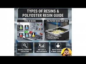 Types of Resins Explained | Polyester Resin Complete Guide | Uses, Cost & Selection