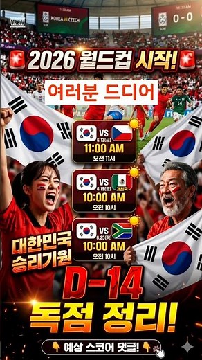 ⚽World Cup group draw & match times, for real? South Korea's schedule summarized! #WorldCupSchedu...