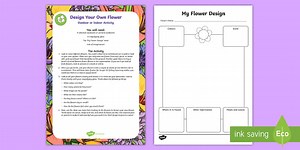 Design a Flower Activity