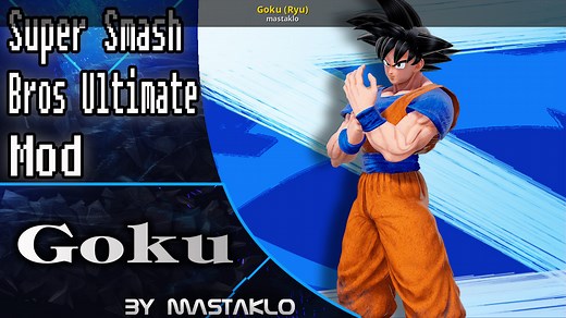 Goku (Ryu) Mod for Super Smash Bros. Ultimate | SSBU Mods