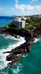 This is what oceanfront dreams are made of at Moana at Sheraton Maui. Get a bird’s-eye look of Sheraton Maui perched atop Pu‘u Keka‘a on one of the most iconic coastlines in Hawai‘i. Book your dream summer getaway at the link below. https://bit.ly/4kLAE5A | Sheraton Maui Resort & Spa
