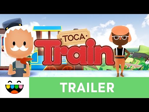 Drive a Train | Toca Train | Gameplay Trailer | @TocaBoca