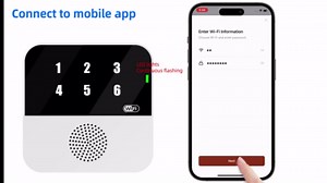 WiFi Caregiver Pager Wireless Call Button for Elderly Systems for Seniors 1 Receiver & 6 Call Buttons (Only Supports Wi-Fi 2.4GHz )