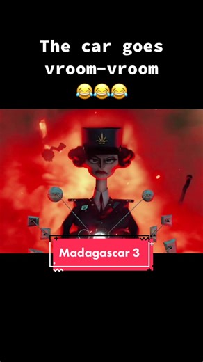 Madagascar 3 Car Crash Funny Scene