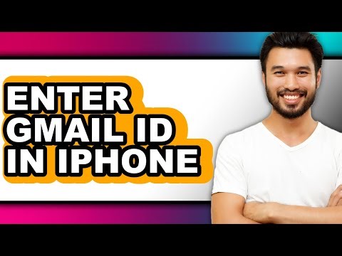 How to Enter Gmail Id in Iphone - Step by Step