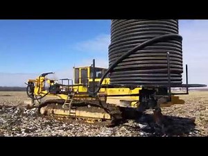 Inter-Drain 2050 SP Tile Plow 3 Inch Install