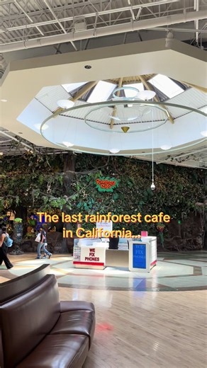 Last Rainforest Café in California — why you should visit Ontario Mills