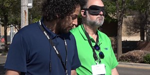 Traffic engineers learn how it feels to be blind at TTU event