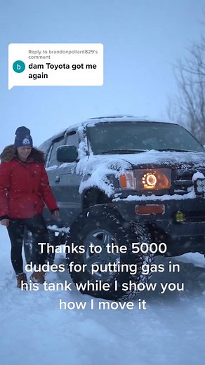 Replying to #toyota #4runner #snow #snowwheeling #lifted #truck | BRC Construction | Facebook