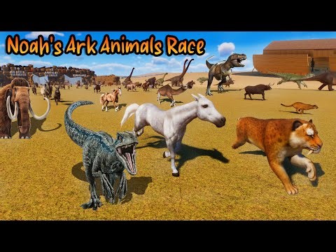 200+ Animals Race in Noah's Ark Planet Zoo included Elephant, Lion, Camel, Crocodile & Tiger Part 6