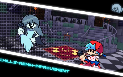 【FNF pack】Spooky's Saturday Scare 曲目 "CHILLS" 混音-改进 0.7.3手机可玩！