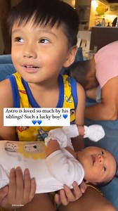 'PRIMO AS A RESPONSIBLE KUYA 💗' Iya Viillania-Arellano uploaded a series of Instagram Stories where Primo carried his little brother Astro. ”Primo loves him so much, [he] always wants to carry Astro,” Iya said in the video. Iya gave birth to her fourth child, Astro, last June 4, 2022. (Instagram/Iya Viillania- Arellano) | Philippine Star