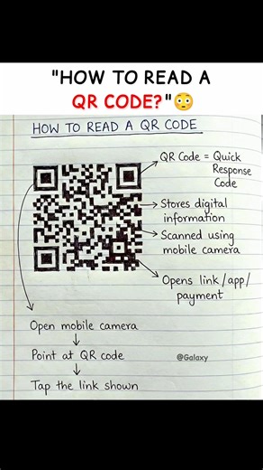 "How To Read A QR Code"😳