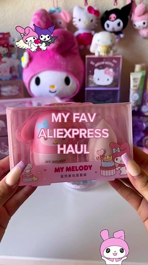 My Favorite AliExpress Haul Unboxing | Sanrio Hello Kitty My Melody Items