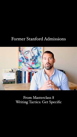 Admitium | M.C. Short | Labor Day Sale: 20% off Admissions Masterclass (code: laborday). Link in bio. Admitium.com. _ Specificity sounds basic. Because it is. But... | Instagram