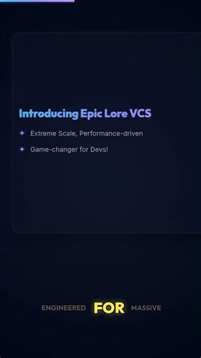 Epic Lore VCS: Game-Changer for Devs?