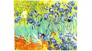 Watch Painting of Irises by Van Gogh on Amazon Live