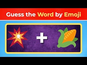 Guess the Word by Emoji 🤔 | 40 Fun Emoji Quiz Challenge | Trivia Planet