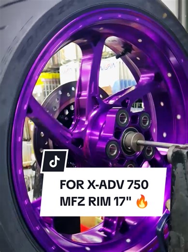 COMBO SET PROMO ❗️❗️❗️ FOR HONDA X-ADV 750 🔸MFZ FORGED RIM PURPLE ( 3.5X17 & 5.5X17 ) 🔸SUNSTAR SPROCKET 44T 🔸1SET TYRE PIRELLI DIABLO ROSSO IV 120/70/17 & 160/60/17 👉 RM 12,500 *Chain is not included* 💰Payment by SPayLater Also Available 🚚 Postage Available To Semenanjung Malaysia, Sabah & Sarawak 📞http://www.wasap.my/ 60182089514 Nik 📍Ng Brothers Motorcity Hillpark Puncak Alam #mfzrim #mfzforgedrim #rim #rimxadv #hondaxadv750 — at Ng Brothers Motorcity Sdn.Bhd.