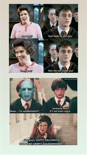 Harry Potter Savage Halloween Memes 😂🎃 | Umbridge #shorts #memes #harrypotter