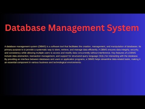 Information Technology Grade 12 Unit 3: Database Management System