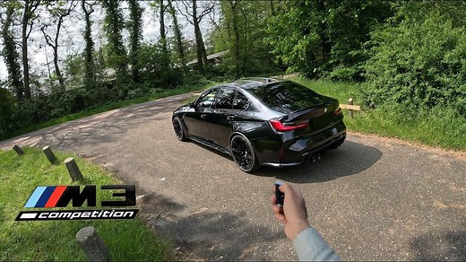 【4K纯享】宝马 BMW G80 M3 Competition 乡村道路第一视角驾驶 POV_哔哩哔哩_bilibili