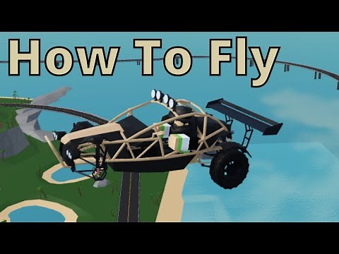 How to make a Flying Car in Roblox | Car Crushers 2