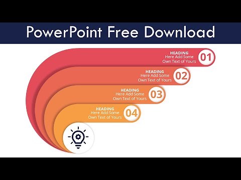 PowerPoint Slide Design Tutorial - Cyclic Infographic Design: 5 Stages