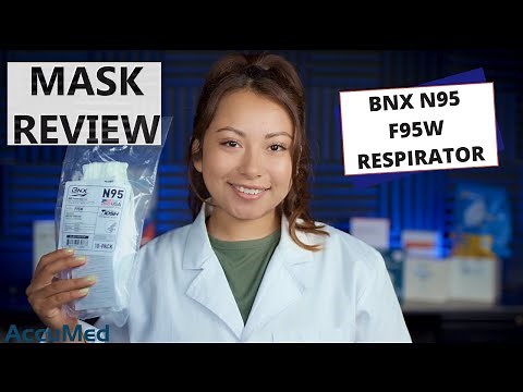 BNX N95 Mask Review Testing the Most Breathable N95 on Amazon Using NIOSH Standard (F95W)