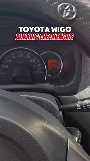 Toyota Wigo: Understanding the Blinking Check Engine Light