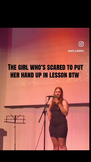 Can stand and sing infront of hundreds of ppl js can’t put my hand up in lessons coz im scared of getting the awnser wrong 😭🥲😂 #abcxyz #cover #fyp #xyzabc #viralvideos