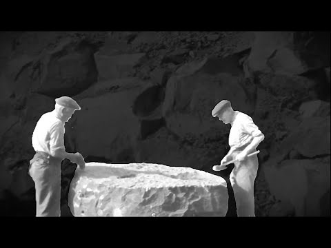 Stonemason's Quarry: Making a Millstone by Hand Part 2