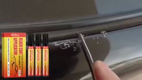 Magic Car Scratch Removal Pen, Auto Paint Repair Pen Brush, Car Clear Scratch Remover Touch up Pens, Easy to Use