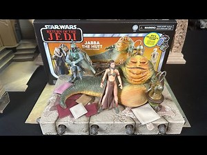 Hasbro pulse exclusive jabba the hutt action playset star wars the vintage collection