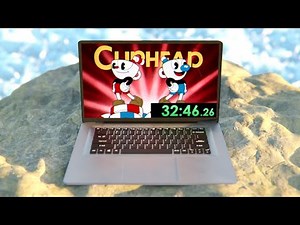 Cuphead is easy, so I speedran it while climbing a mountain