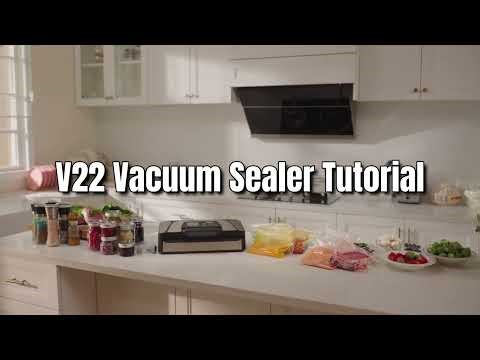 Tutorial: How to Use the Vesta Precision V22 Suction Vacuum Sealer