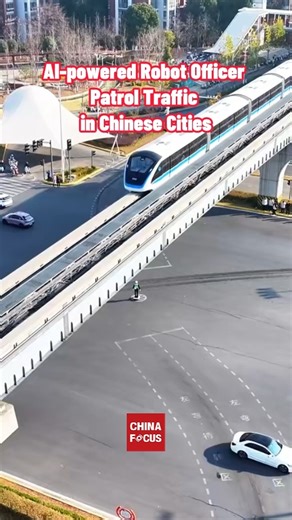 What a cyberpunk scene! Meet Intelligent Police Unit R001—an AI-powered assistant that directs traffic, spots violations, and works around the clock. As robotic officers join China's streets, smart technology is reshaping everyday urban governance. | China Focus