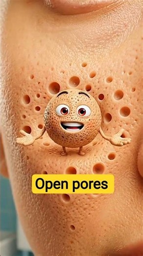 Open Pores? Rose Water Ice Cube + Vitamin C Fruits Skin Tight & Fresh Feel #shorts #skincare #viral